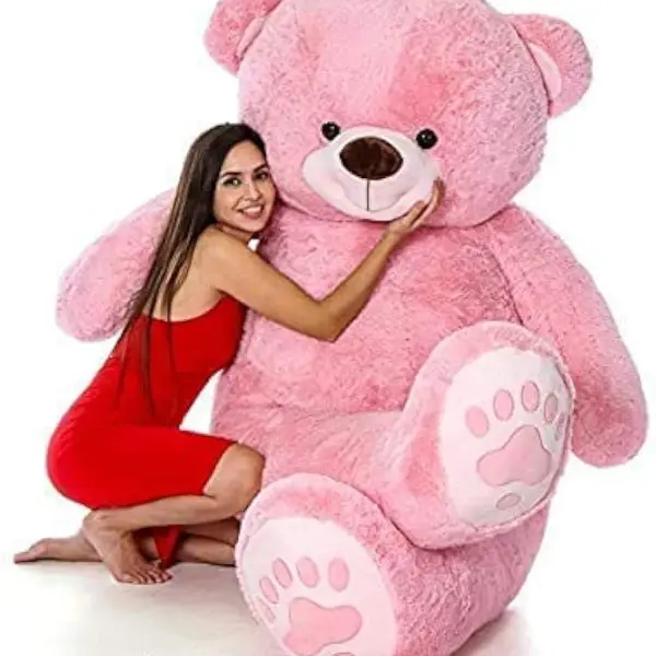 Pink Color Teddy Bear 2 Feet – Soft Plush Giant Stuffed Animal Toy for Girls, Girlfriend, Baby Shower, Birthday, Valentine’s Day Gift (Pink/24 inches)