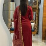 ANNI Designer Women's Rayon Viscose Straight fit Printed Embroidered Kurta with Pant & Dupatta | Ethnic Kurta Set for Women | Daily, Office & Festive Traditional