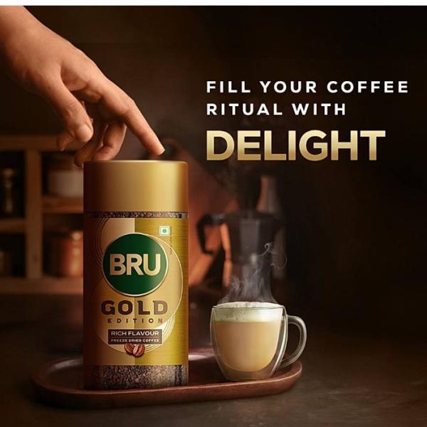 Bru Gold Rich Flavour Coffee : 100g