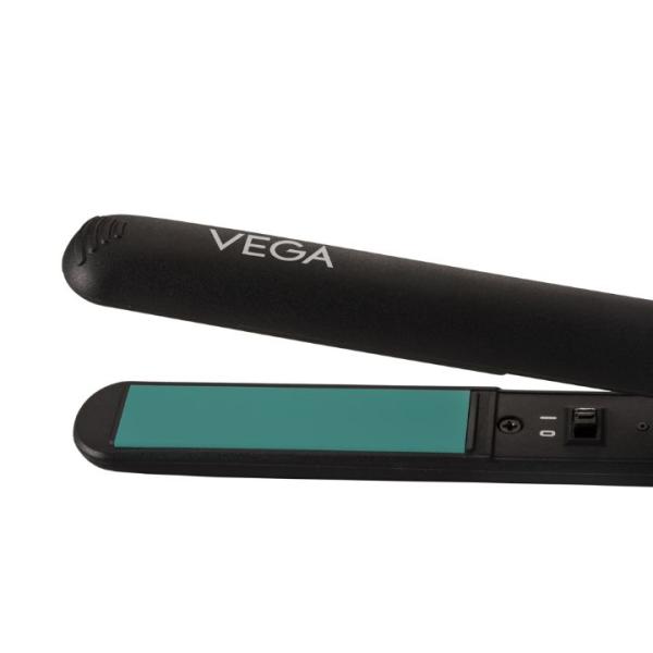 Vega shine-on Hair straightener (VHSH-34) black & turquoise:1 Unit