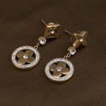 PALMONAS Zircon-Studded Floral Necklace & earring Jewellery Set For Women - Gift For Women & Girls