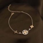 PALMONAS Zircon-Studded Floral Necklace & earring Jewellery Set For Women - Gift For Women & Girls