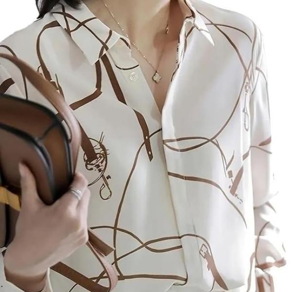 Women's Floral Printed Poly Rayon Tops for Women | Stylish Jeans Top Shirt Woman & Girls | Regular Officewear | Casual