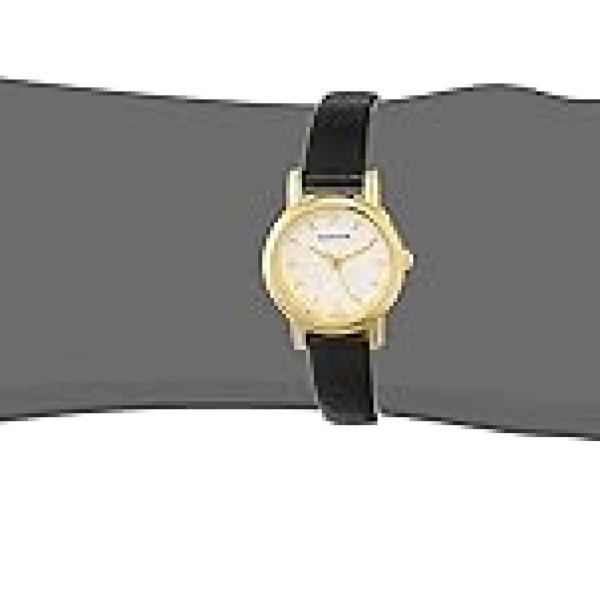 Sonata Quartz Analog White Dial Leather Strap Watch for Women-NS8976YL02W/NT8976YL02W
