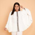 Noorani Glam Set for Women | Scuba Fabric Ethnic Co-Ord Set