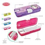 Pratap Kids Plastic Pencil Box (Purple) : 1 Unit