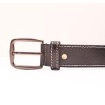 Cops leather single side balck belt (stichblk40):size 42-44