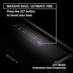 Sony ULT Field 1 Wireless Bluetooth Speaker, 12hrs Playtime, Massive Bass, Hands Free Calling, IP67 Water, Dust & Rustproof, Sound Connect App-Black