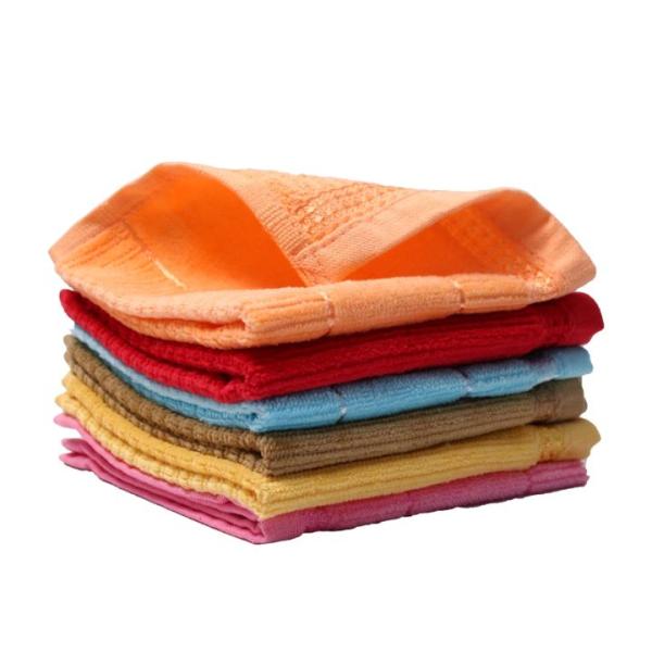 EW Merry face towel 400 GSM-Assorted:6 towels