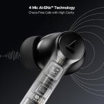 Boat Airdopes 300, Cinematic Spatial Audio, 50HRS Battery, 4Mic AI ENx, Fast Charge, App Support, Low Latency, IPX4, v5.3 Bluetooth Earbuds, TWS Ear Buds Wireless Earphones with mic (Gunmetal Black)