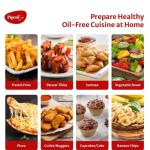 Pigeon Digital Healthifry Air Fryer (Green) 4.2 L -1200 W : 1 Unit