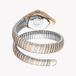 Just Cavalli Signature Snake Womens Stainless Steel Rose Gold Color Watch - JC1L303M0065