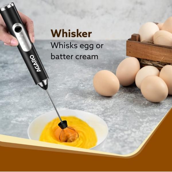 Agaro Royal Milk Frother - 3 Speed Electric Frother : 1 Unit