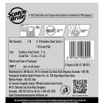 Scotch Brite Stainless Steel Scrubber + Scrub pad Combo : 1 Unit