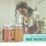 Steelo Homely Plastic Container - 940ml 4 Pieces : 1 Unit
