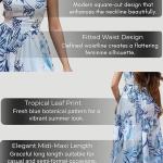 GRECIILOOKS Maxi Dress for Women | Long One Piece Outfit | Casual Western and Stylish Party Outfit | Trendy Summer Fashion for Womens