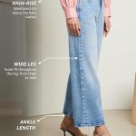 Symbol Premium Women's Baggy Wide Leg Jeans (High Waist | Ankle Length) (Available in Plus Sizes)