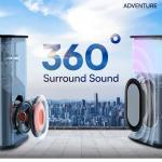 Hapipola adventure bluetooth speaker- black