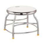 Priya stainless steel round stool-9 Inches:1 unit