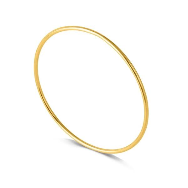 PALMONAS Flat Wire Bangle - Gift for Girls & Women | Waterproof & Anti Tarnish Bracelets, Jewellery for Women