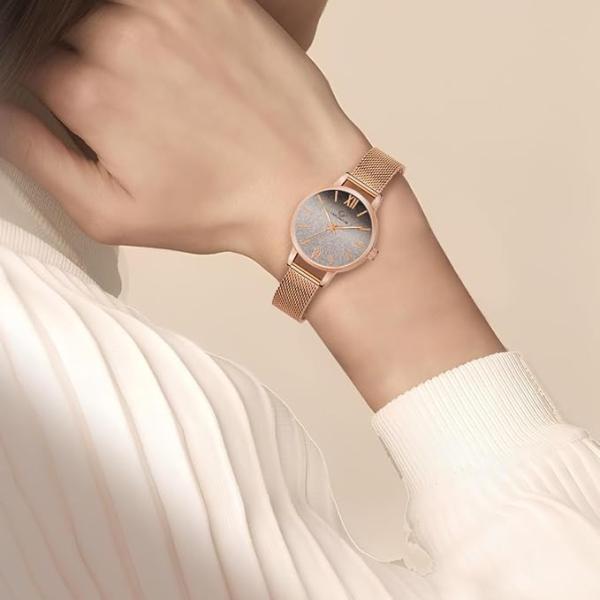 Carlington Analog Watches for Women with mesh Strap - CT 2018