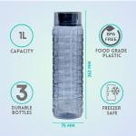 Steelo solitaire bottle (Grey)1L-Set of 3:1 unit