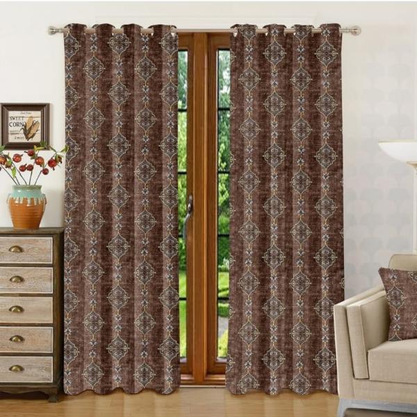 Shanplus marigold door curtain (coffee) 112X210 cm:1 piece