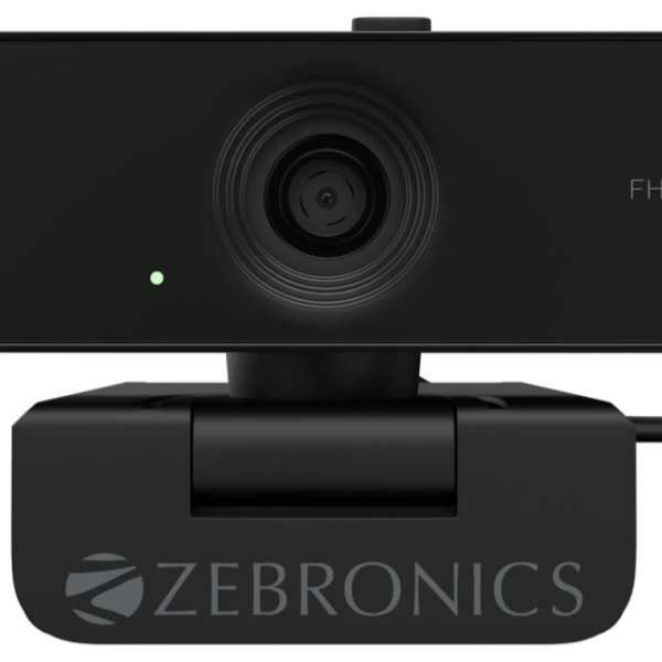 ZEBRONICS Zeb-Live PRO Full HD Webcam 1080p, with Microphone, Night vision, Ethernet Connectivity (Black)
