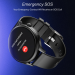 boAt Lunar Discovery Pro, 1.39"Display, Premium Metal Build, Round Dial, BT Calling Smartwatch (Active Black Strap, Free Size)