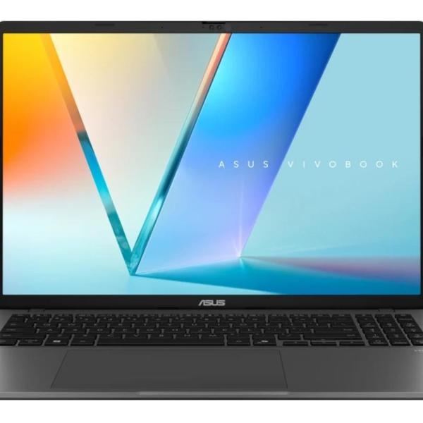 ASUS Vivobook S16 (2026) with Office 2024 + M365 Basic*, AMD Ryzen 5 220 - (16 GB/512 GB SSD/Windows 11 Home) M3607HA-RP218WS Thin and Light Laptop (16 inch, Matte Gray, 1.7 kg, With MS Office)