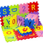KOBBET 36Pcs ABCD Alphabet Puzzle Foam Mat for Interlocking Learning Alphabet & Number (Multicolor)