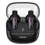 Noise Newly Launched Air Clips 2 Wireless Open Ear Earbuds with Clip Design, AirWave Technology, Up-to 40 H Playtime, Dual Device Pairing, Quad Mic with ENC, 12 mm Driver, BT v5.3 (Frost Black)