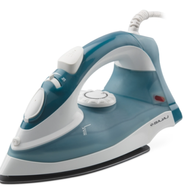 Bajaj MX 3 Neo, 1250 Watts, Steam Iron,180 ML WaterTank, Blue and White