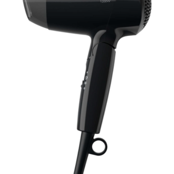 Philips 1200 Watts Hair Dryer, 3 Flexible Pre-Selected Settings, Cool Air Setting, BHC010/10, Black