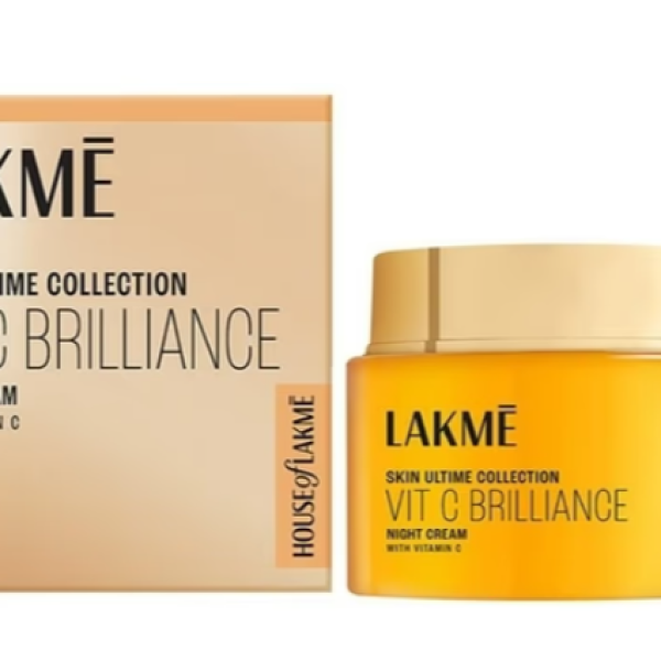 Lakme Brilliance Vitamin C Night Cream, 50g