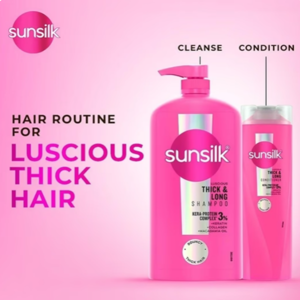 Sunsilk Luscious Thick & Long Shampoo 1 L