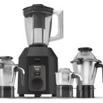 Havells Hexo 1100 Watts 4 Jar Mixer Grinder, Black