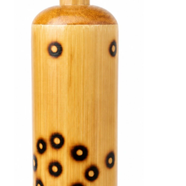 Bomboo 01 500 ml Bamboo Bottle (Pack of 1, Brown)