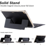 Neopack Smart Folio Case for iPad 25.90 cm (10.2 inch) with Removable Wireless Keyboard, Black 7UNIPAD10