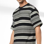 Men Stripes Relaxed Fit T-Shirt