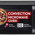 LG 21 L Convection Microwave Oven (MC2146BV, Black, Auto Cook Menu, Defrost, Stainless Steel Cavity, Heathplus menu, Indian Cuisine, Tandoor Se, Paneer/Curd, Steam Clean & Quartz Heater)
