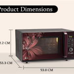 LG 32 L Convection Microwave Oven (MC3286BRUM, Black, 360° Motorised Rotisserie for Bar-be-queing, 301 Auto Cook Menu, Stainless steel cavity, Indian Cuisine, Tandoor Se, Steam Clean & Diet Fry) Visit the LG Store